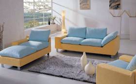 北欧风格小复式客厅沙发床装修布局图