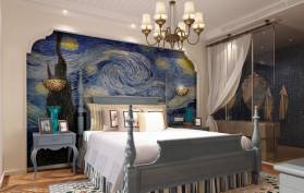 地中海风格交换空间卧室装修设计图