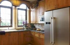 2019厨房冰箱装修效果图大全 厨房冰箱装修设计图欣赏