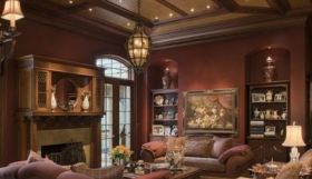 古典风格欧式布艺沙发装修设计图