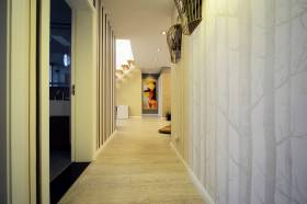 简约东南亚风格走廊装修设计图