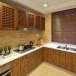 自然原木东南亚风格厨房装修设计图