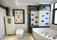 卫生间瓷砖装修效果图，小瓷砖也能装修出大效果!