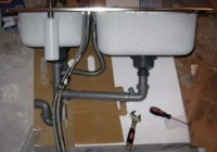 厨房下水管安装图，厨房下水管怎么安装?