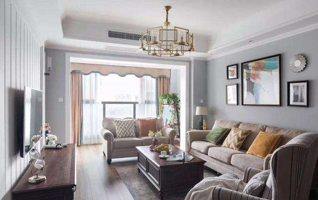 美式风格客厅沙发怎么摆放？原来这就是它的摆放方法啊！
